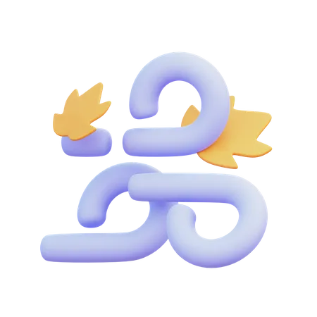 Vento  3D Icon