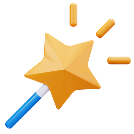 Vento mágico  3D Icon
