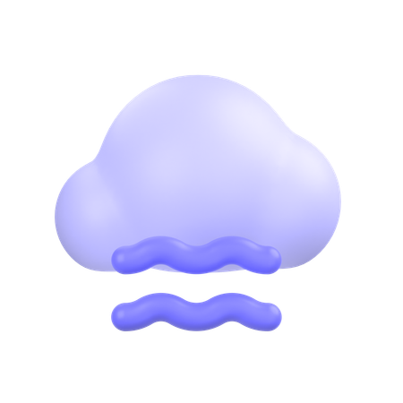 Nube  3D Icon