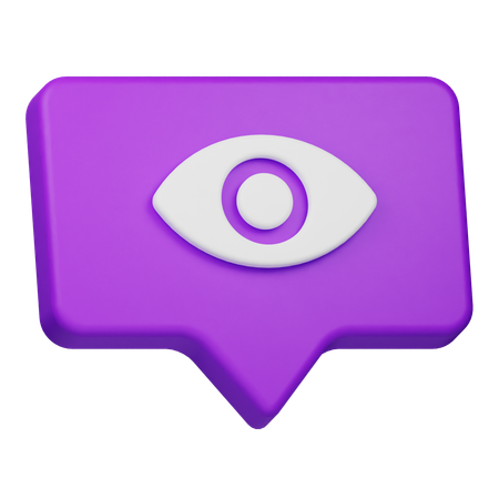 Ver chat  3D Icon