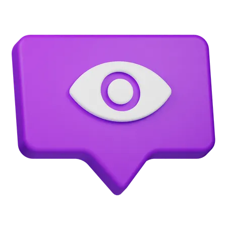 Ver chat  3D Icon