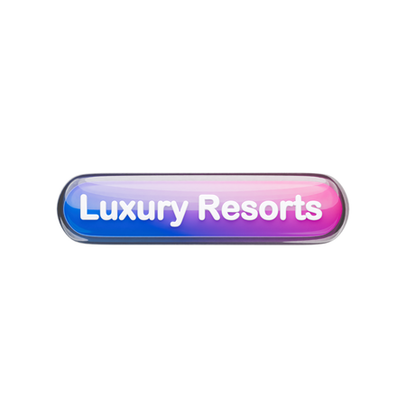 Ver resorts de luxo  3D Icon