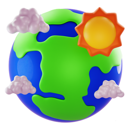 Verão  3D Icon