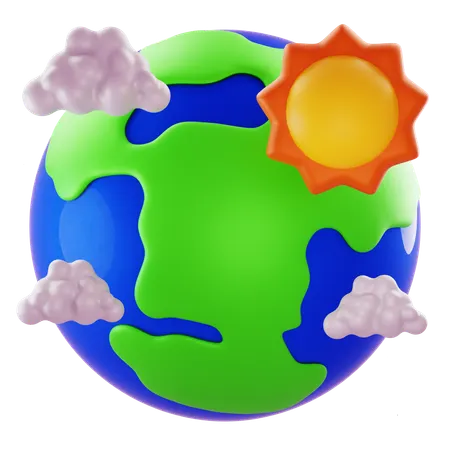 Verão  3D Icon