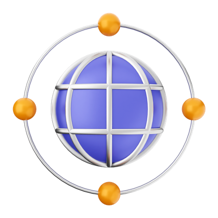 Internetverbindung  3D Icon