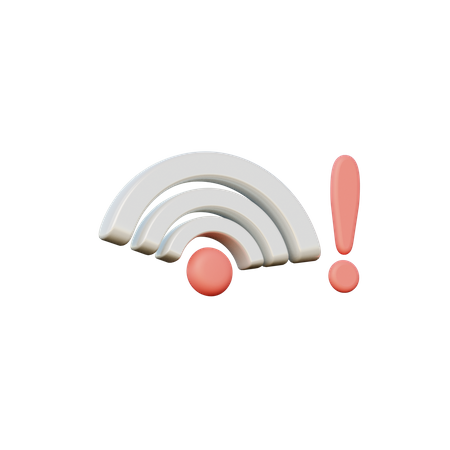 Verbindung unterbrochen  3D Icon