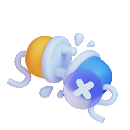 Verlorene Verbindung  3D Icon