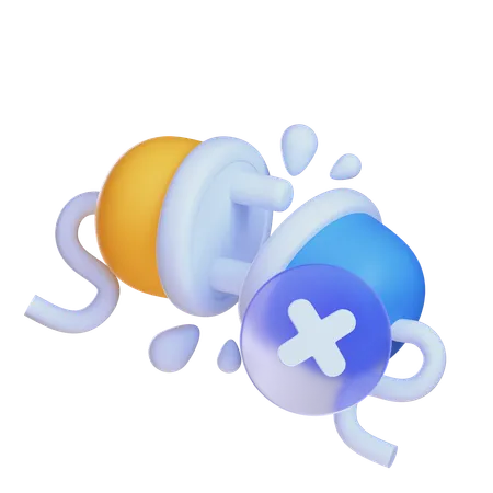 Verlorene Verbindung  3D Icon