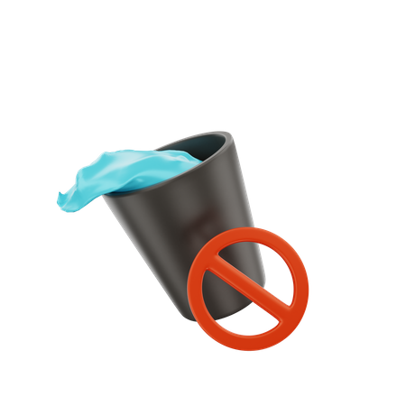 Verboten zu trinken  3D Icon