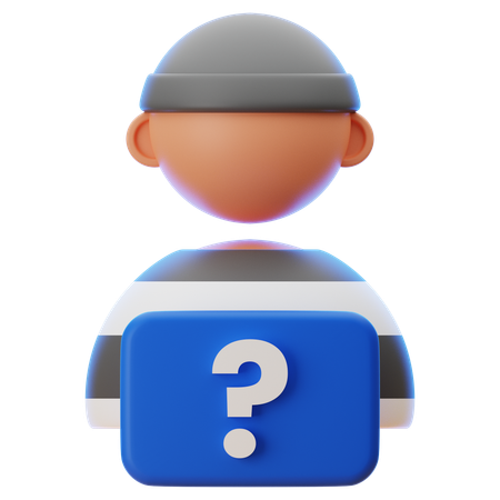 Verdächtig  3D Icon