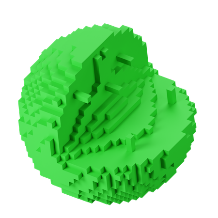 Lima verde  3D Icon