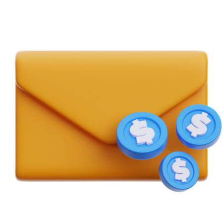 E-Mail verdienen  3D Icon