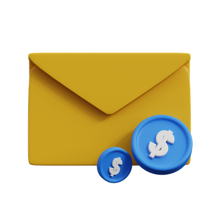 E-Mail verdienen  3D Icon