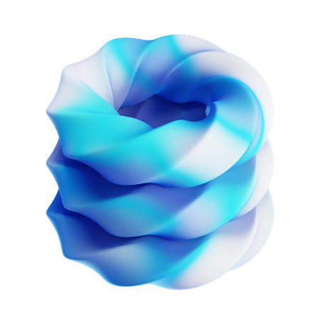 Verdrehtes Kreisrohr  3D Icon