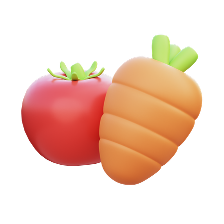 Verduras  3D Icon