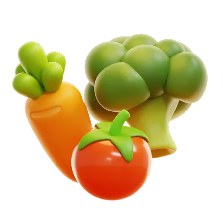 Verduras  3D Icon