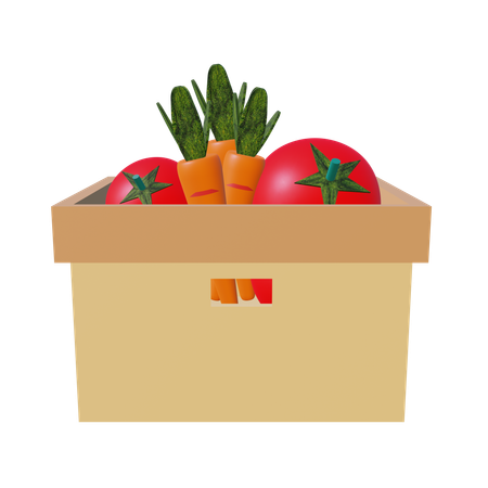 Verduras  3D Icon