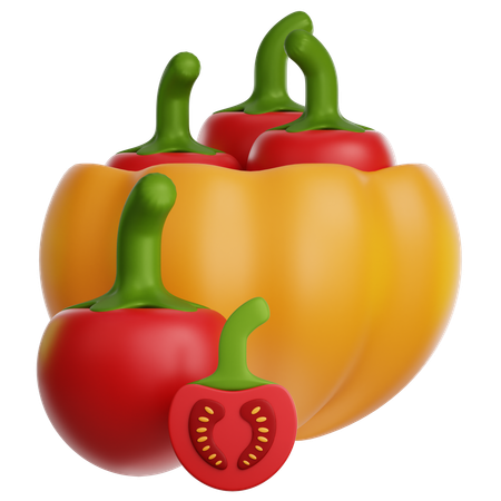 Verduras  3D Icon