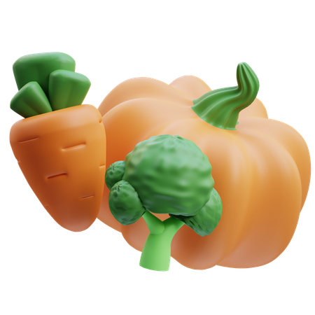 Verduras  3D Icon