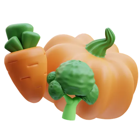 Verduras  3D Icon