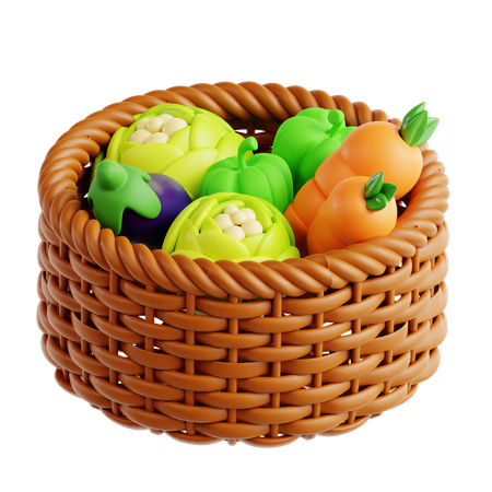 Verduras  3D Icon