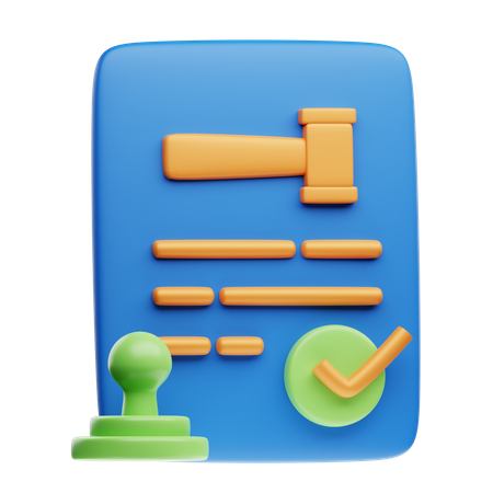 Veredicto  3D Icon