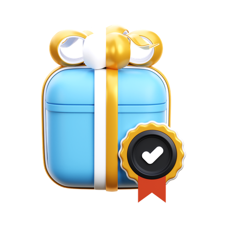 Verifed Gift  3D Icon
