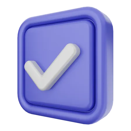 Verificação  3D Icon