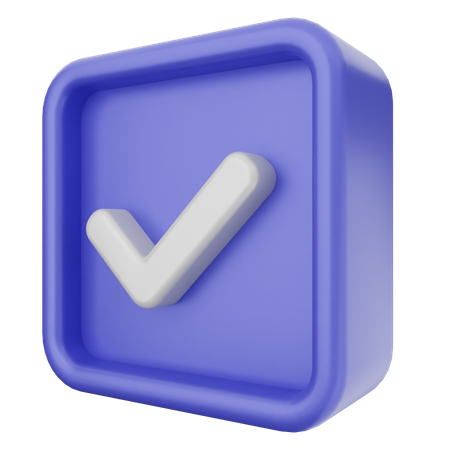 Verificação  3D Icon