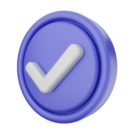 Verificação  3D Icon