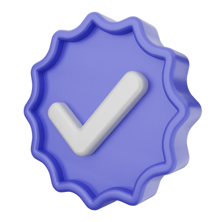 Verificação  3D Icon