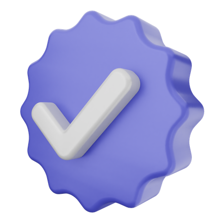 Verificação  3D Icon