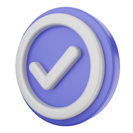 Verificação  3D Icon