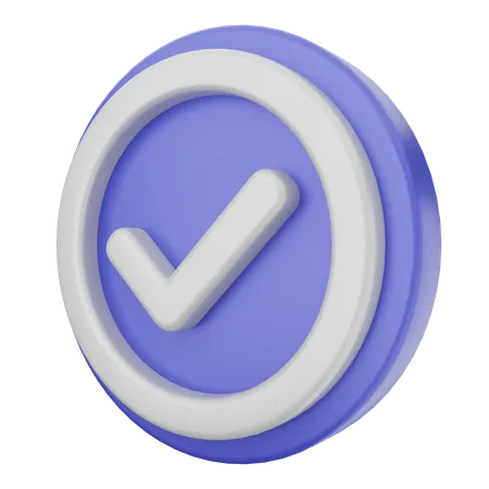 Verificação  3D Icon