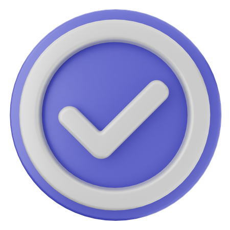 Verificação  3D Icon