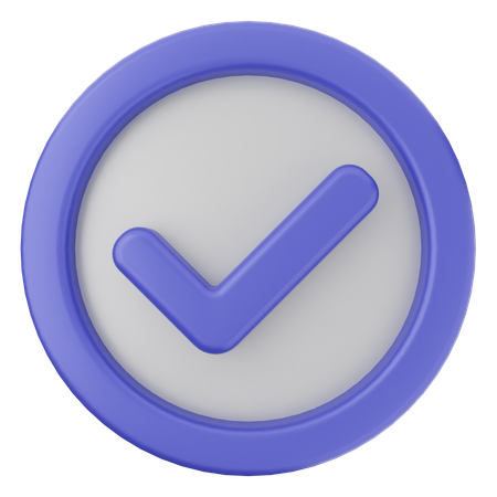 Verificação  3D Icon