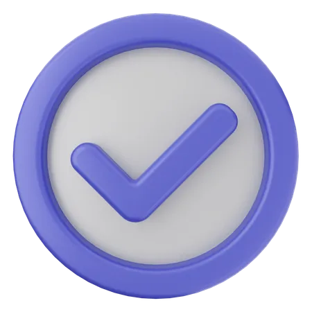 Verificação  3D Icon