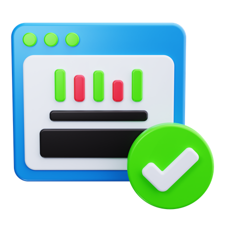 Verificar análise  3D Icon