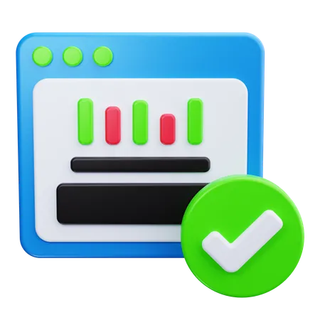 Verificar análise  3D Icon