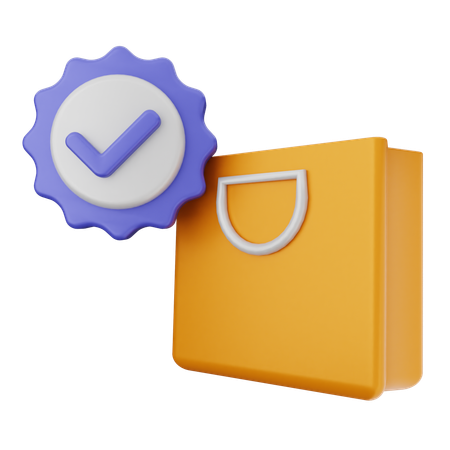 Verificação de compras  3D Icon