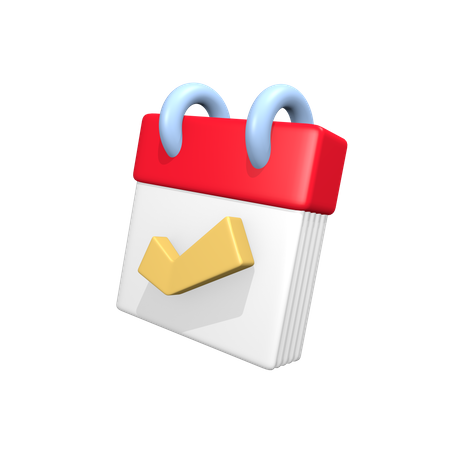 Verificação de evento  3D Icon