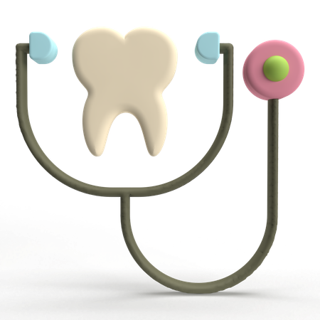 Verificação dentária  3D Icon