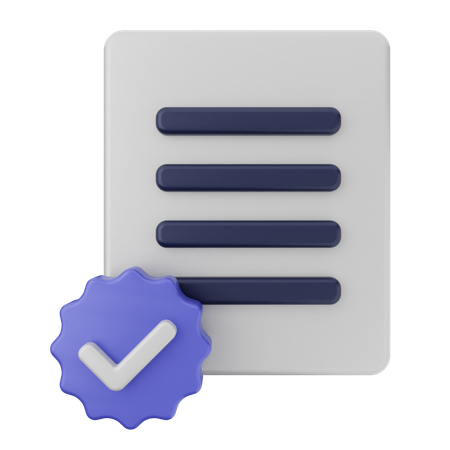 Verificación de archivos  3D Icon