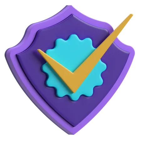 Verificado  3D Icon