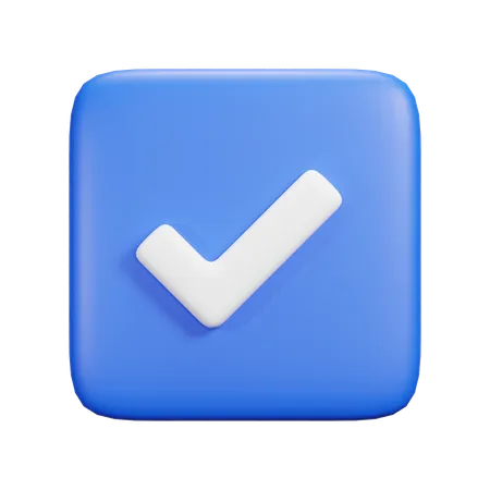 Verificado  3D Icon