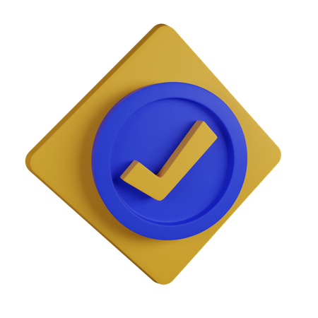 Verificado exitosamente  3D Icon