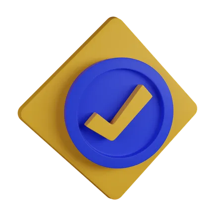 Verificado exitosamente  3D Icon