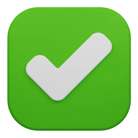 Verificar  3D Icon