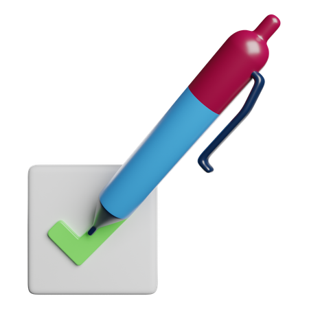 Verificar  3D Icon