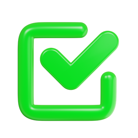 Verificar  3D Icon